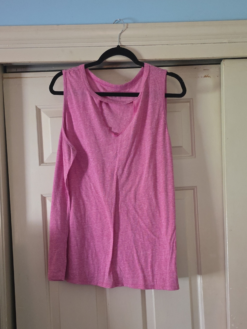 Lane Bryant Heather Pink Sleeveless Tank